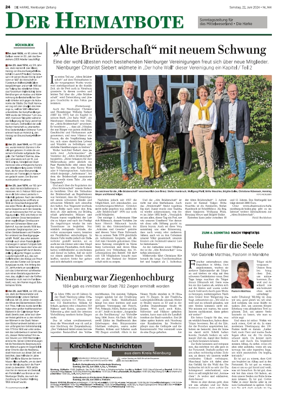 Heimatbote vom 15.6.2024